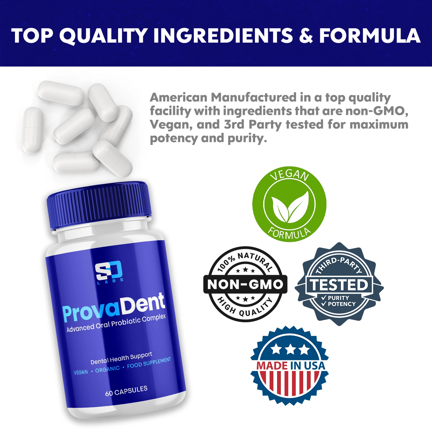 Provadent lifestyle image showing healthy dental care
